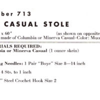 Vintage Stole Knitting pattern downloadable PDF - Image 2