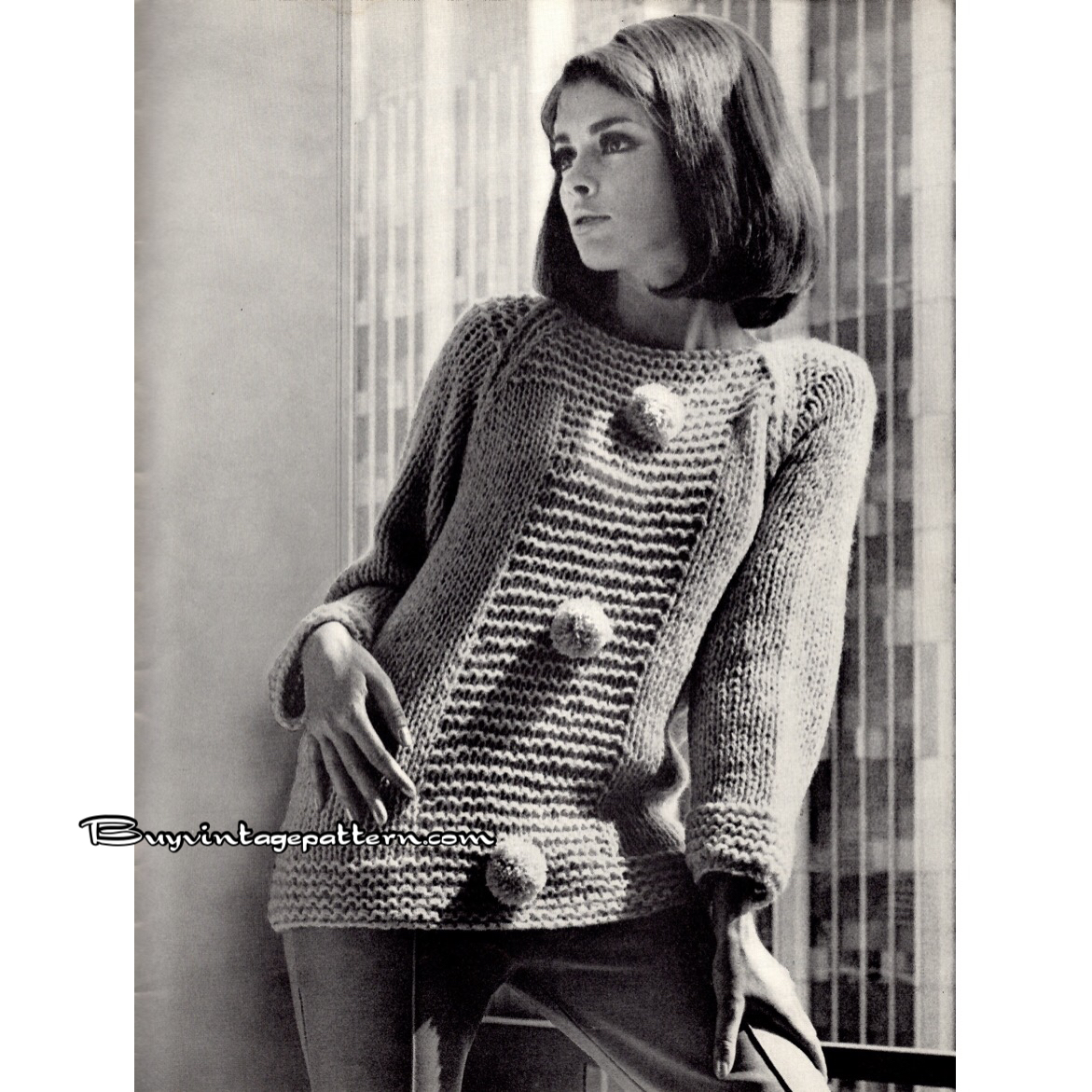 Pullover PDF Knitting pattern