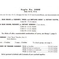 Vintage Dress PDF Knitting pattern - Image 3