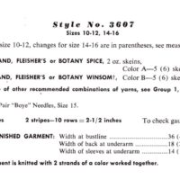 Vintage Dress PDF Knitting pattern - Image 3