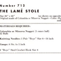 Vintage Stole Knitting pattern downloadable PDF - Image 2