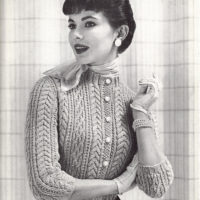 Cardigan Knitting e-pattern - Image 2