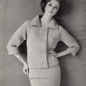 Vintage Suit PDF Knitting pattern