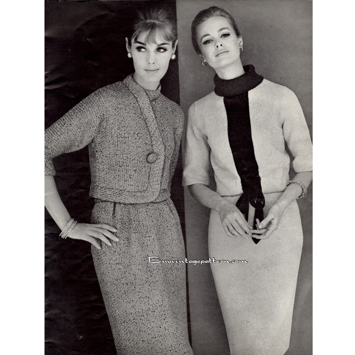 Vintage Suits PDF Knitting patterns