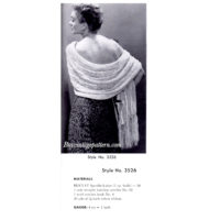 Vintage Stole knitting pattern downloadable PDF - Image 2