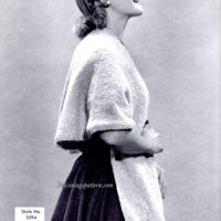 Vintage Shawl knitting pattern downloadable PDF - Image 2