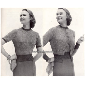 Pullover n Jacket Knitting e-patterns