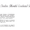 Vintage Twelve Months Crochet Set e-pattern - Image 2