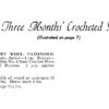 Vintage Three Months Crochet Set e-pattern - Image 2