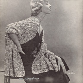 Vintage Stole knitting e-pattern