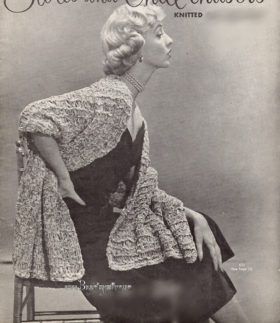 Vintage Stole knitting e-pattern