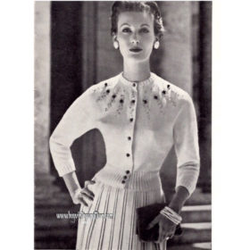 Cardigan Knitting e-pattern