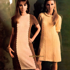 Vintage Dresses PDF knitting patterns