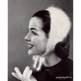 Angora Cape Crochet PDF pattern
