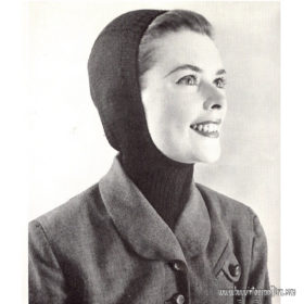 Vintage Hood knit PDF pattern