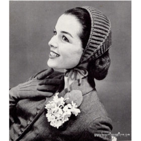 Vintage Cap Crochet PDF pattern
