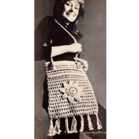 Star Bag crochet PDF pattern