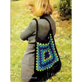 Granny bag crochet PDF pattern