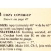 Vintage Cover Up crochet pattern downloadable PDF - Image 2