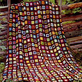 Vintage Bedspread crochet pattern downloadable PDF