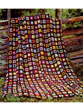 Vintage Bedspread crochet pattern downloadable PDF
