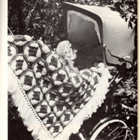 Vintage Cover crochet pattern PDF downloadable