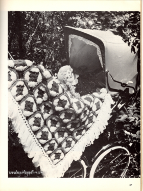 Vintage Cover crochet pattern PDF downloadable