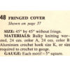Vintage Cover crochet pattern PDF downloadable - Image 2
