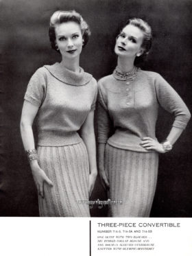 Three-Piece Knitting e-patterns