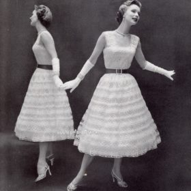 Lace Dress crochet e-pattern