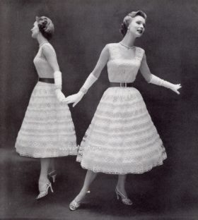 Lace Dress crochet e-pattern