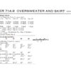 Sweaters n Skirt knitting e-patterns - Image 2