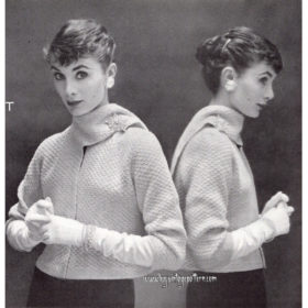 Vintage Jacket PDF knitting pattern