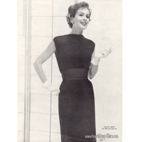 Sheath Dress Knitting e-pattern