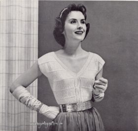 Pullover Knitting e-pattern