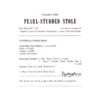 Pearl Studded Stole knit e-pattern - Image 2