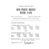 Dress n Cape Knit pattern downloadable PDF vintage - Image 2