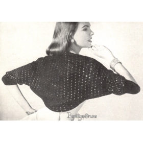 Shoulderette Knitting e-pattern