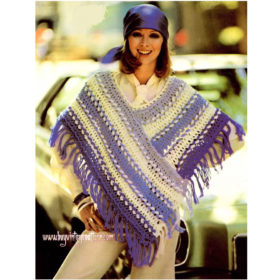Cover-up Crochet pattern downloadable PDF vintage