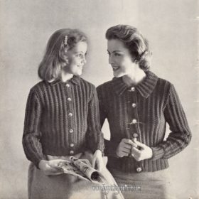 Vintage Jacket Knitting e-pattern