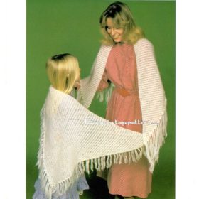Vintage Shawl knitting e-pattern