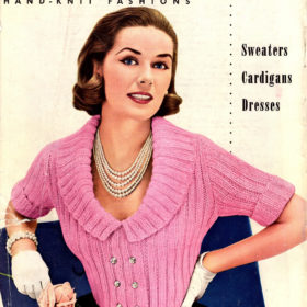Vintage BEAR BRAND hand knit Fashions ebook , PDF downloadable