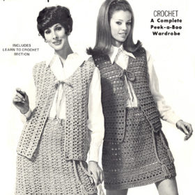 Vintage Spinnerin vol.202 Crochet Wardobe ebook , PDF downloadable