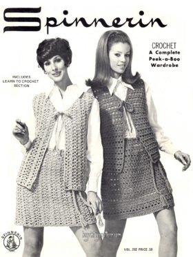 Vintage Spinnerin vol.202 Crochet Wardobe ebook , PDF downloadable
