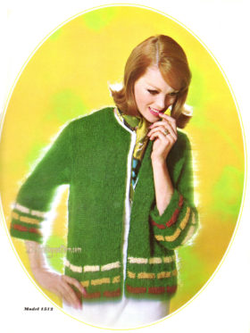 Vintage Jacket Knitting e-pattern