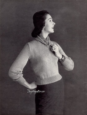 Vintage Sweater Knit PDF pattern