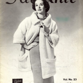 Vintage FairKnit vol.23 Knitting ebook , PDF downloadable