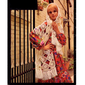 Lace Stole crochet pattern downloadable PDF