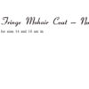Loop Fringe Mohair Coat knit pattern downloadable PDF vintage - Image 2