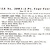 2 pieces Cape Costume knitting pattern downloadable PDF vintage - Image 2